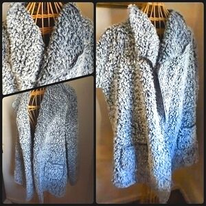 Cozy Blue Cardigan Sweater